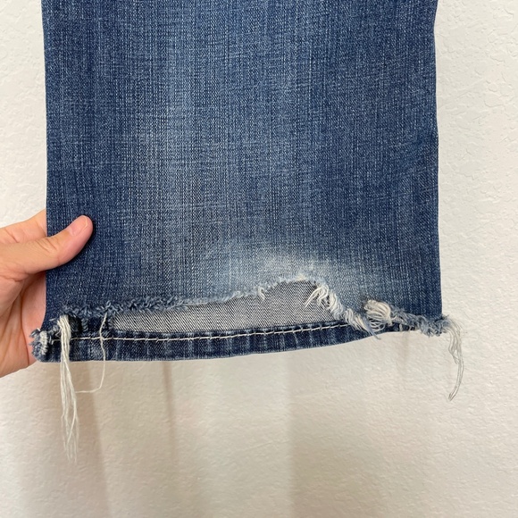 Rock & Roll Cowgirl Dark Blue Boot Cut Jeans - Picture 7 of 16